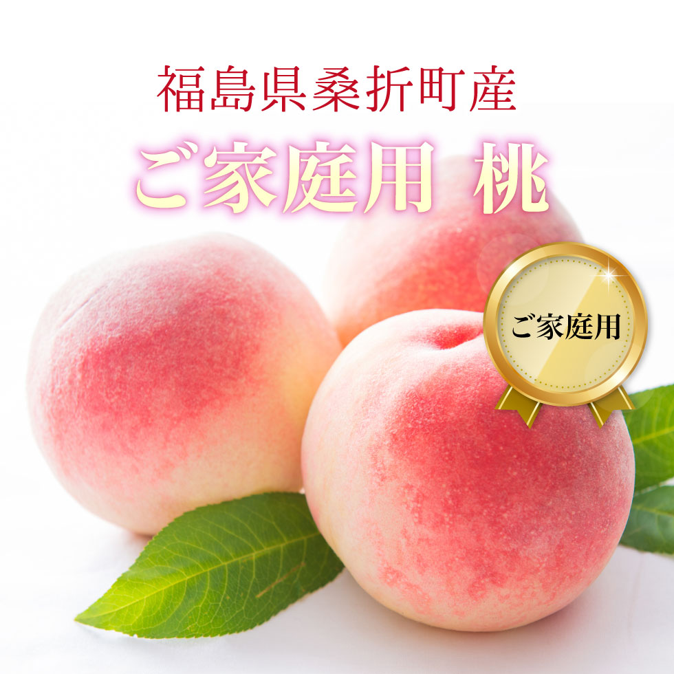 福島県産 桃 訳あり 4.7kg（15～28玉)｜産地直送 送料無料